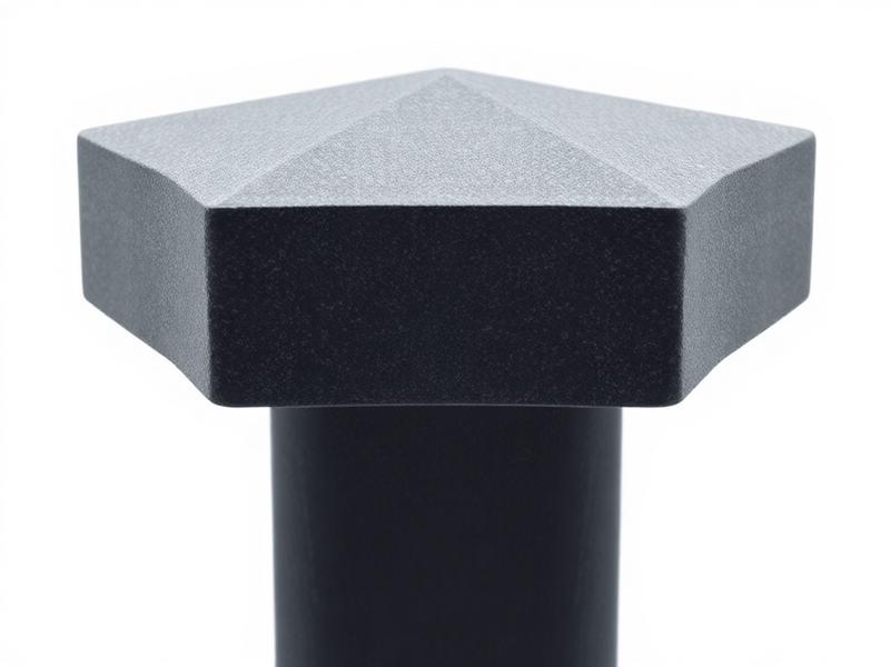 Antraciete betonpalen voor schutting